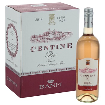 Vin Rose Banfi - Centine Toscana IGT Rose 0.75 l , 6 sticle Vin Rose Banfi - Centine Toscana IGT Rose 0.75 l , 6 sticle
