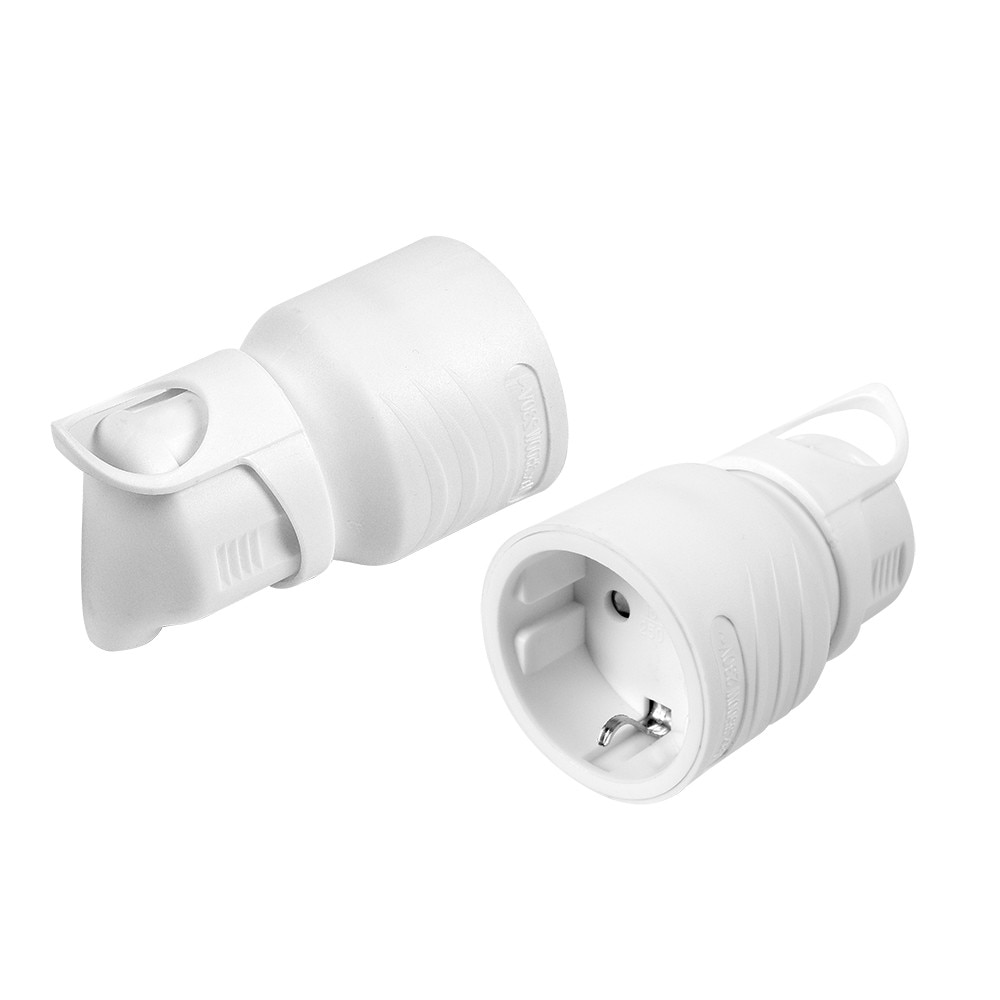 Cupla schuko cu maner (Blister)