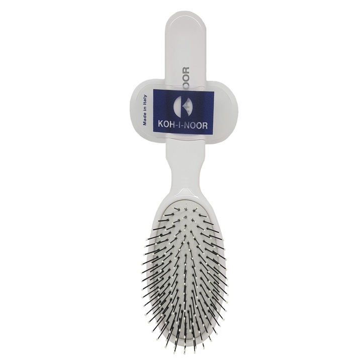 Perie pneumatica alba cu monofilamente cu bile, Koh-I-Noor, 8112V