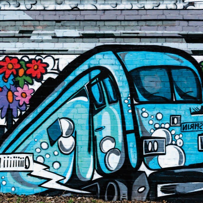 Fototapet Graffiti, 164x100 cm