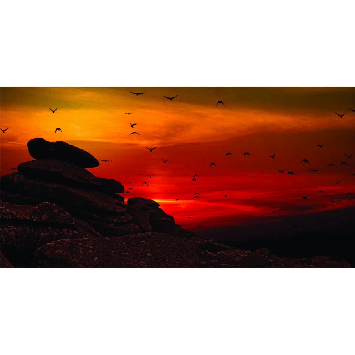 Fototapet apus, 150x77 cm