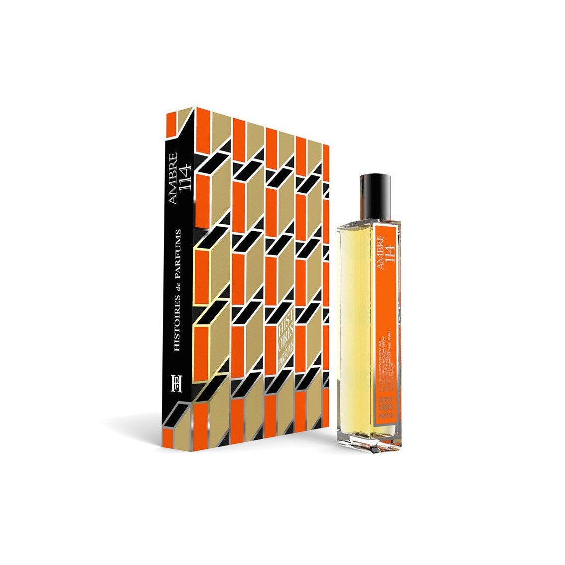 Apa de parfum Histoires de Parfums Ambre 114, Unisex, 15 ml