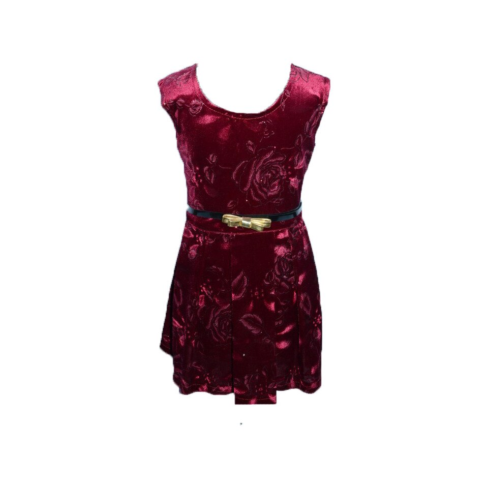 Rochita eleganta pentru fete NN Mini Junior, Visiniu