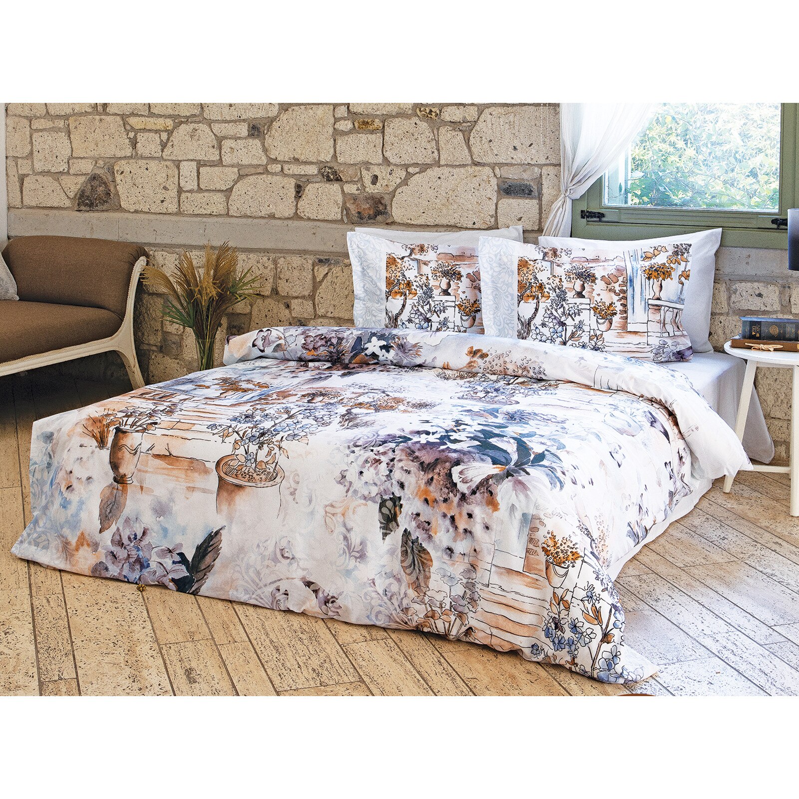 Lenjerie pat bumbac, SILVA