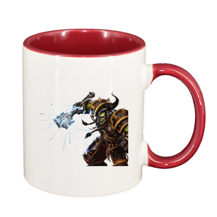 Cana WoW, interior rosu, 330ml, D136