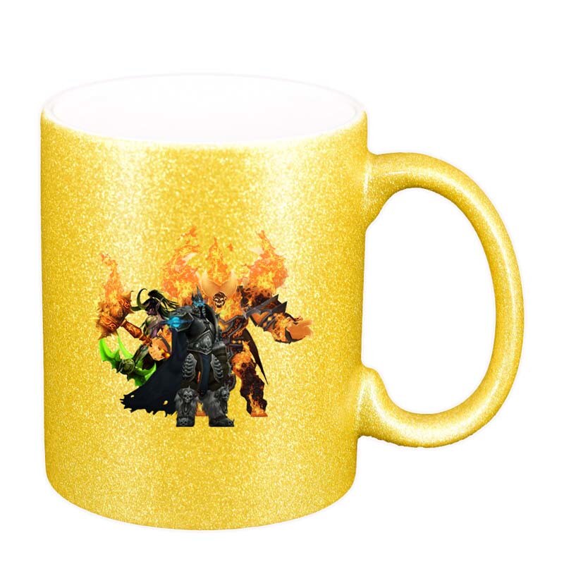 Cana WoW, auriu sidefata glitter, 330ml, D137