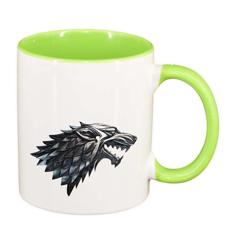 Cana GOT, interior verde deschis, 330ml, D145