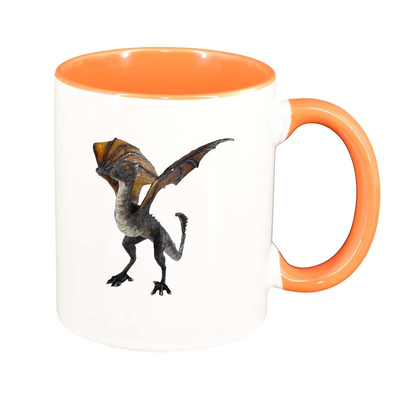 Cana GOT, interior portocaliu, 330ml, D148