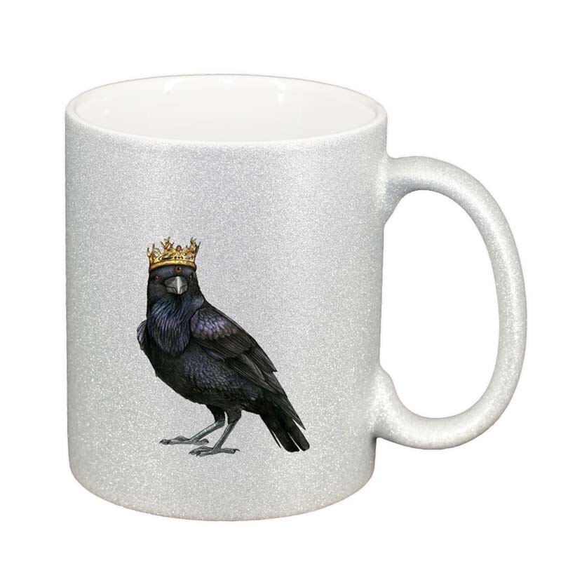 Cana GOT, argintiu sidefata glitter, 330ml, D144