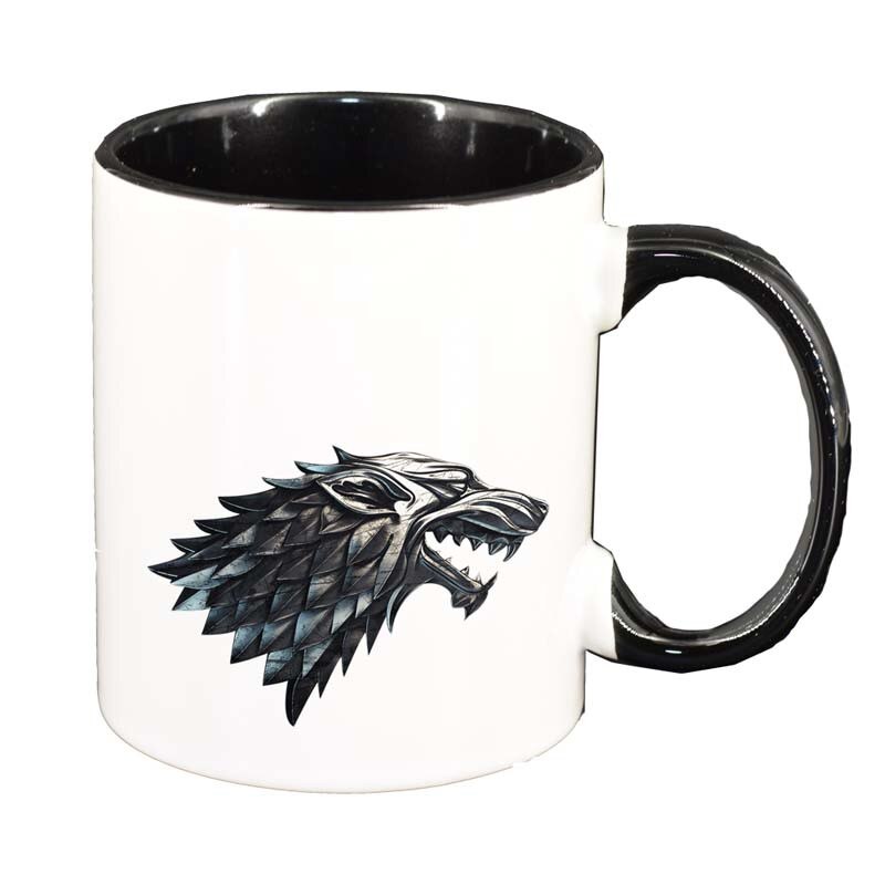 Cana GOT, interior negru, 330ml, D145