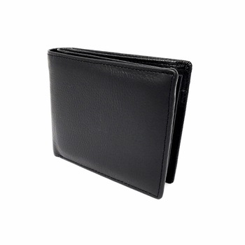 Portofel barbatesc, Hassion, 623, negru din piele naturala Portofel barbatesc, Hassion, 623, negru din piele naturala