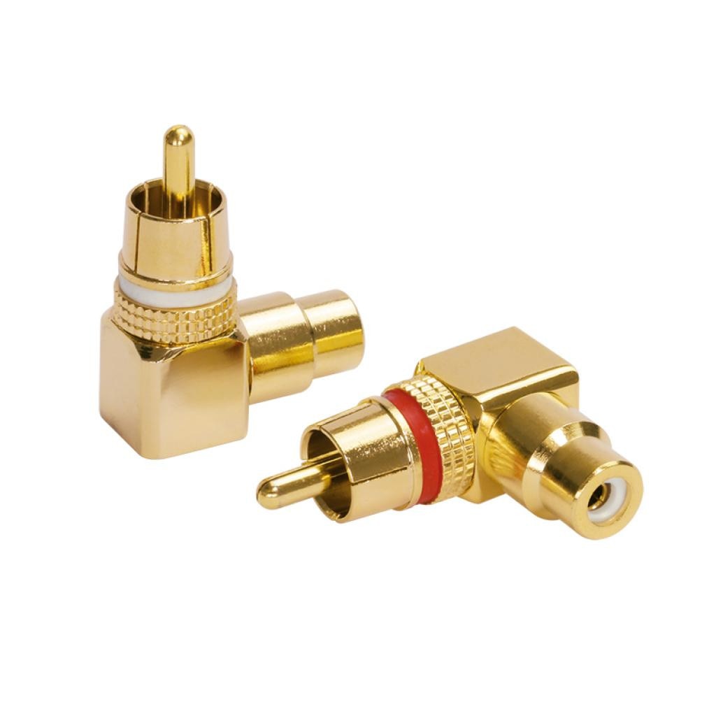 Conector Adaptor RCA-RCA L Dynavox, set de 2 bucati