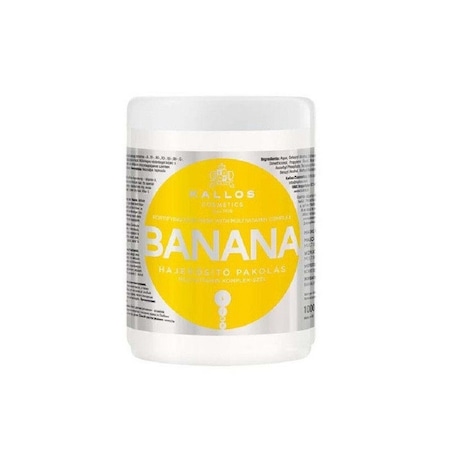 Masca De Par Kallos profesional De Banane Si Ulei De Masline 1000 ml