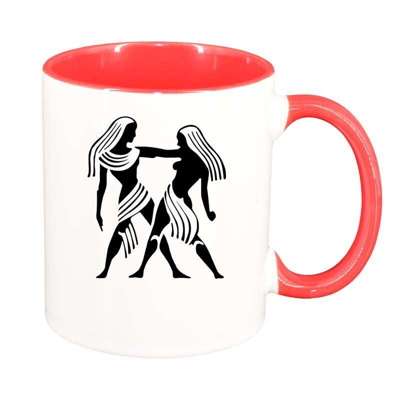 Cana Zodie, interior rosu, 330ml, D152