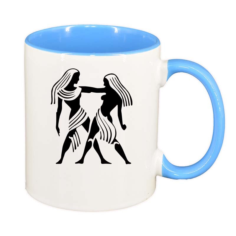 Cana Zodie, interior albastru, 330ml, D152