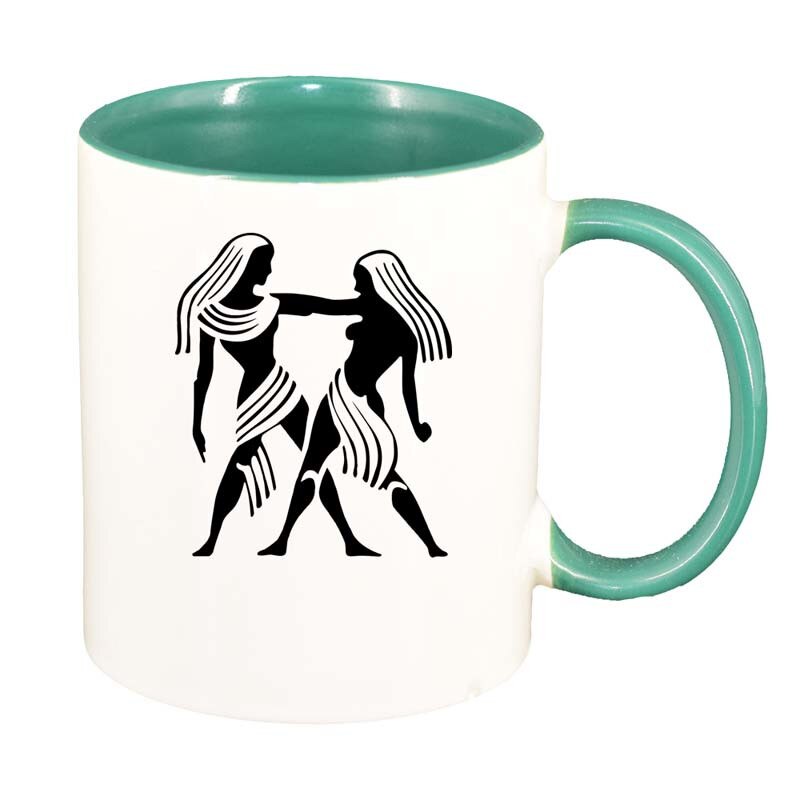 Cana Zodie, interior verde, 330ml, D152