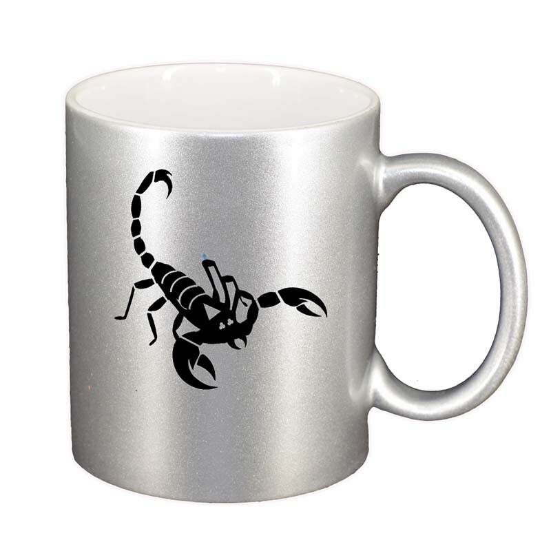 Cana Zodie, argintiu sidefata, 330ml, D157