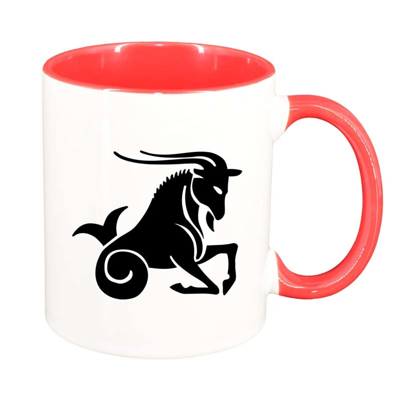 Cana Zodie, interior rosu, 330ml, D159