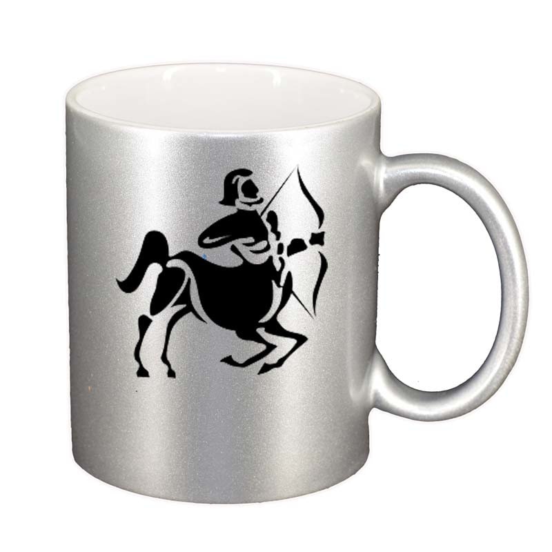 Cana Zodie, argintiu sidefata, 330ml, D158