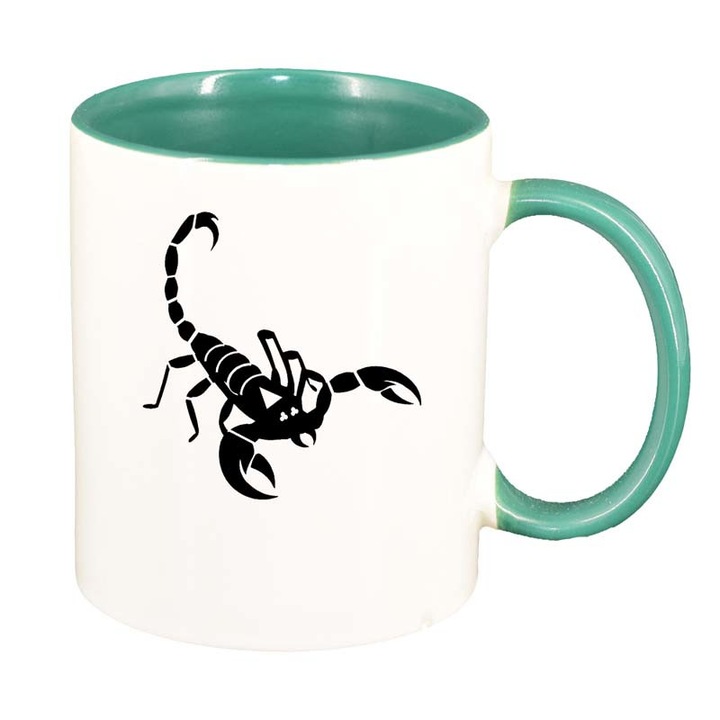 Cana Zodie, interior verde, 330ml, D157