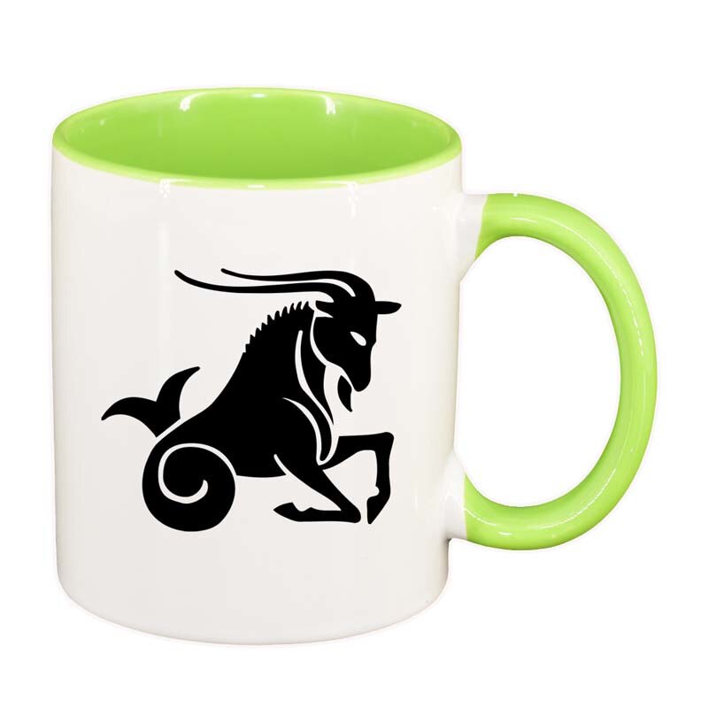 Cana Zodie, interior verde deschis, 330ml, D159