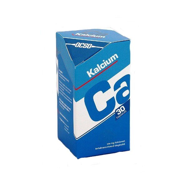 Ocso Calciu 200mg 30 capsule