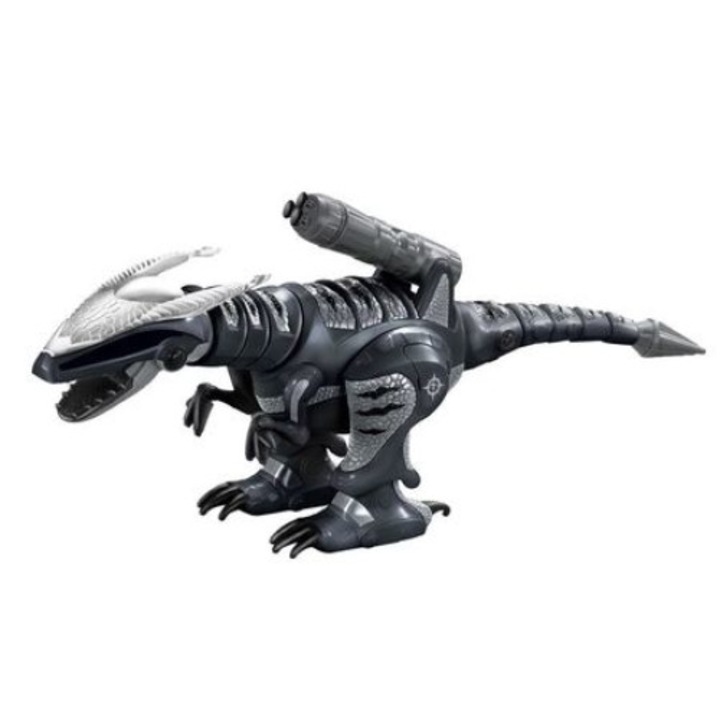 Intelligens robot dinoszaurusz, Lumi LUXURY®, séta, fejfordítás, farok mozgatása, érintés aktiválás, beszélgetés, zene, "harc" funkció, programozható, távirányítóval, +8 év