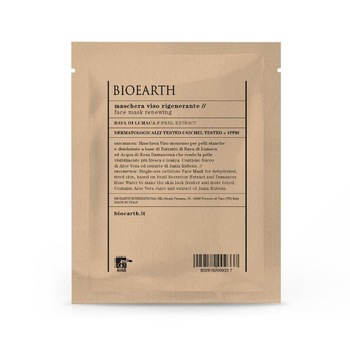 Masca ten regeneranta cu secretie de melc, Bioearth, 15 ml Masca ten regeneranta cu secretie de melc, Bioearth, 15 ml