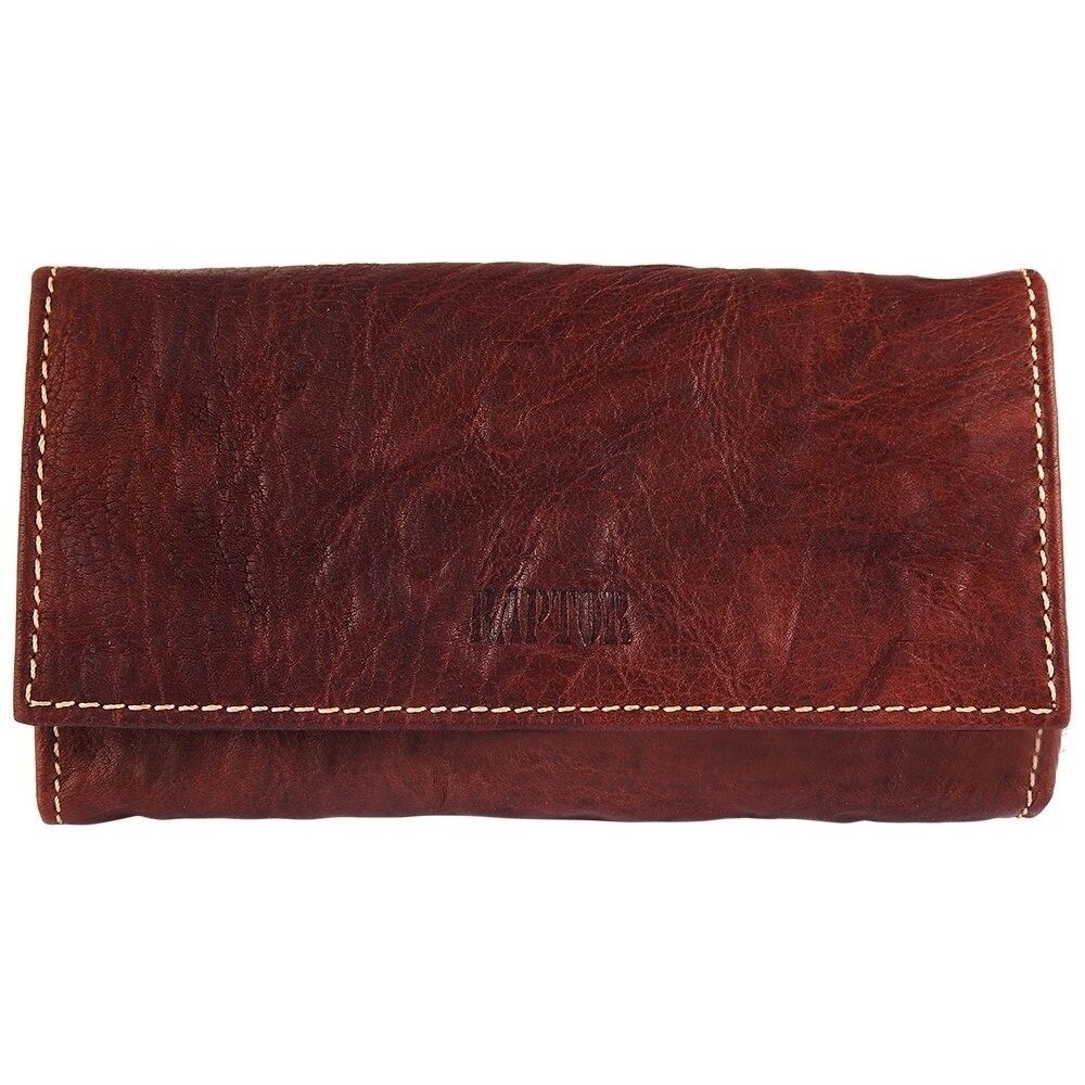 Portofel dama, Raptor, piele naturala, maro