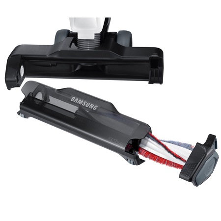 Aspirator vertical Samsung VS60K6050KW/GE, 170W, 21.6V, Cyclone Force, EZ Clean Brush, 30min, Alb