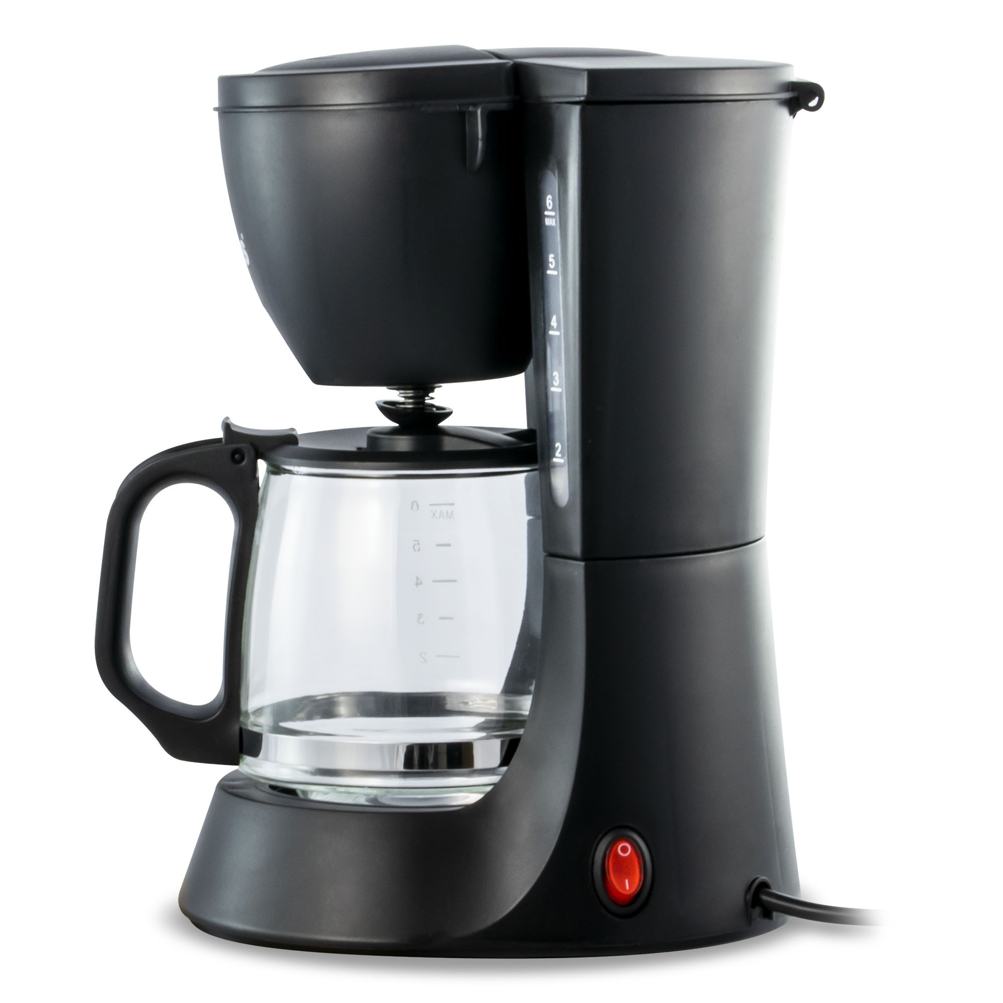 Cafetiera Zass ZCM 02, Putere 600W, Rezervor 0,6L, 4-6 cesti, sistem anti-picurare, plita.Negru