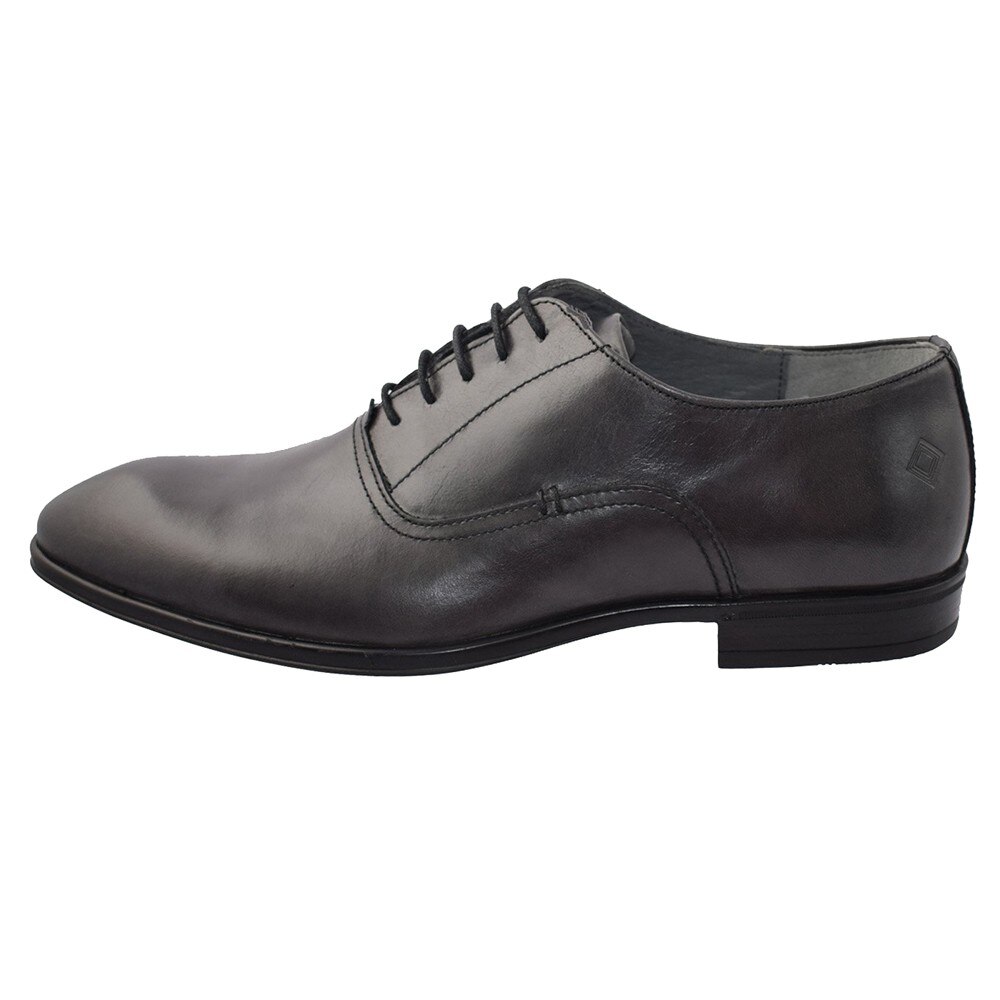 Pantofi barbati, din piele naturala, Marco Santini, A6K2490GR-14-28, gri, Gri