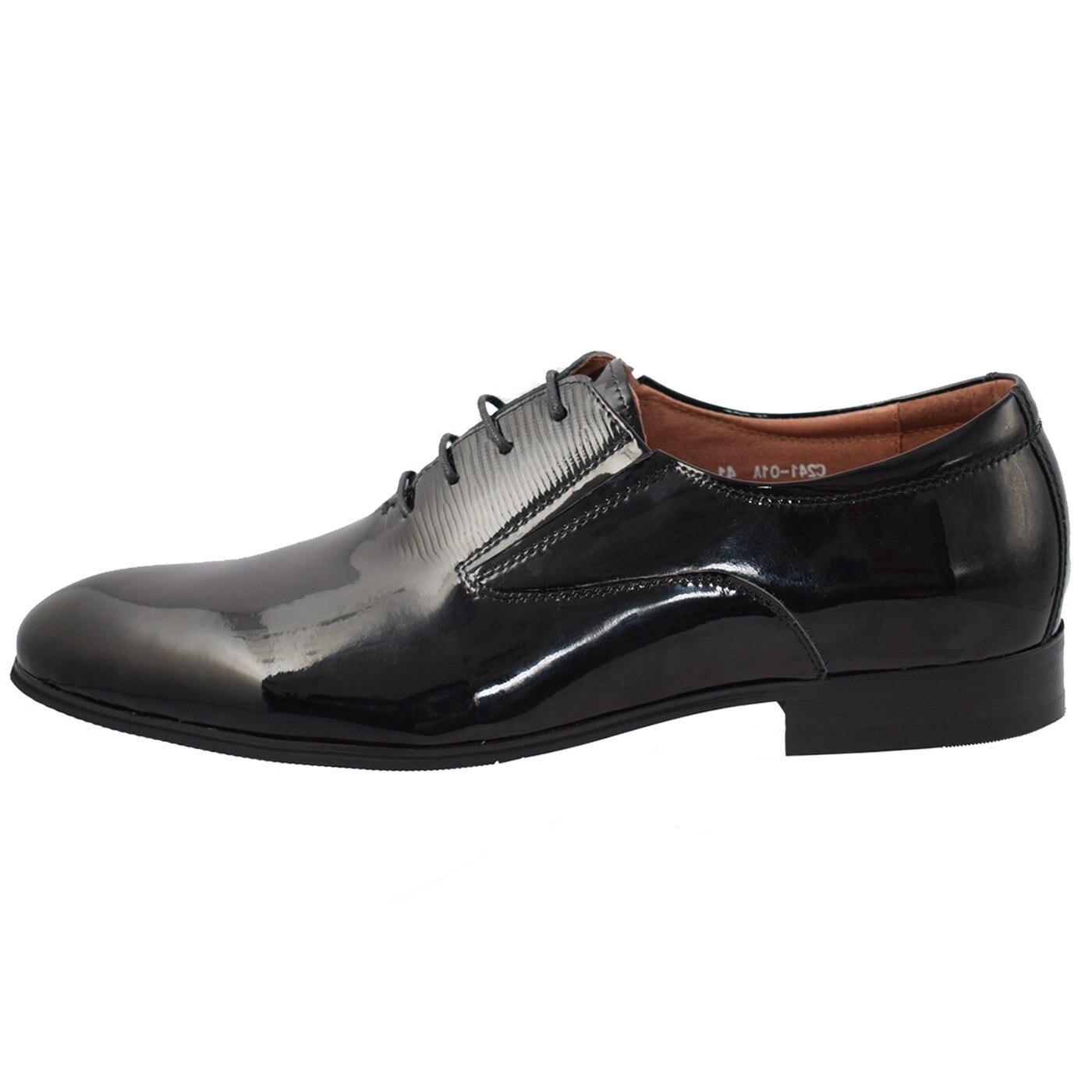 Pantofi barbati, din piele naturala, marca Alberto Clarini, C241-01A-01-113, negru, Negru