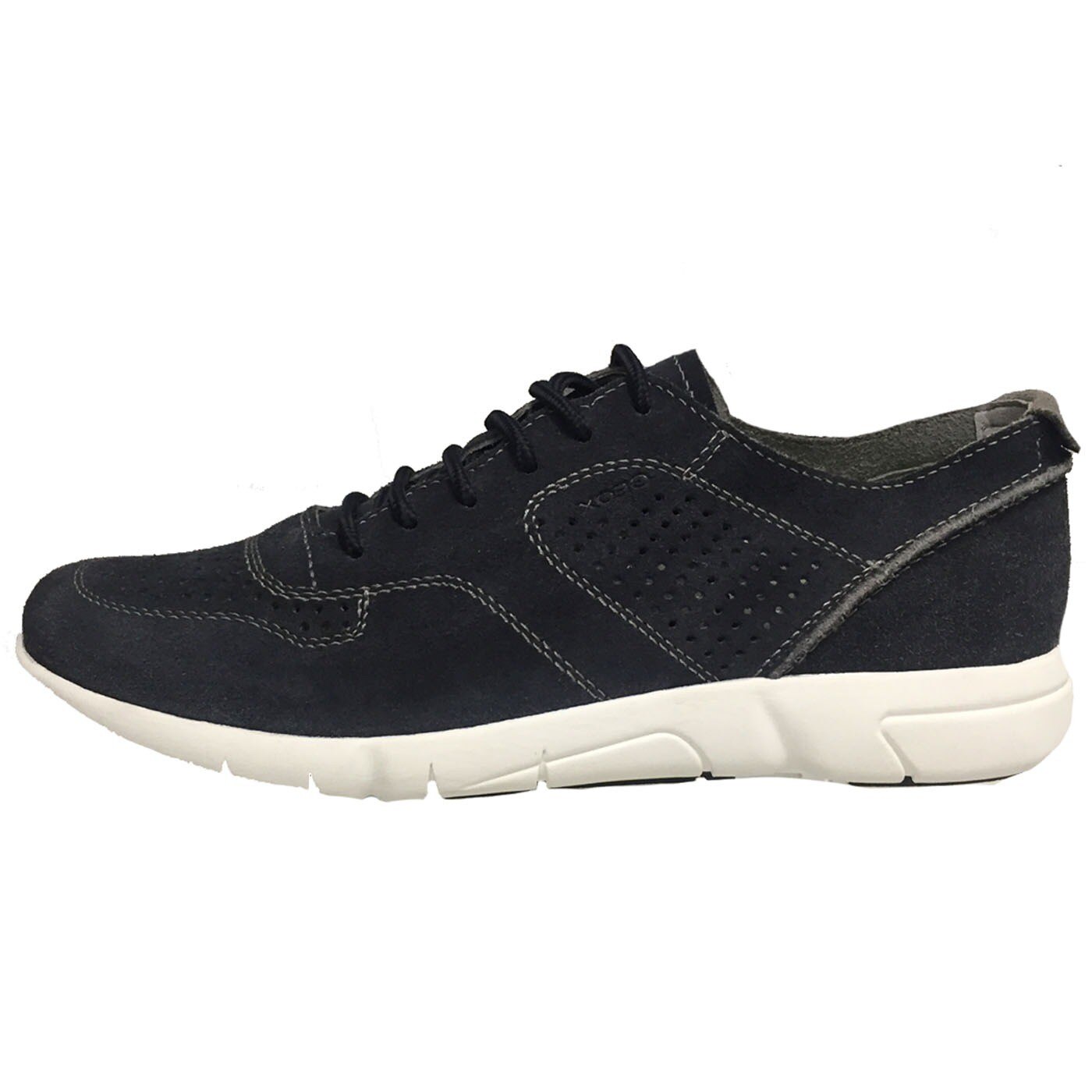 Pantofi barbati, din piele naturala, Geox, U721PA-C4002-42, bleumarin, Bleumarin