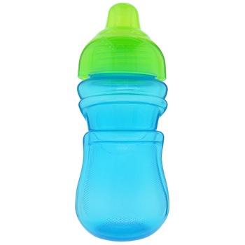 Cana sport cu cioc silicon R0618, albastru, Primii Pasi Cana sport cu cioc silicon R0618, albastru, Primii Pasi