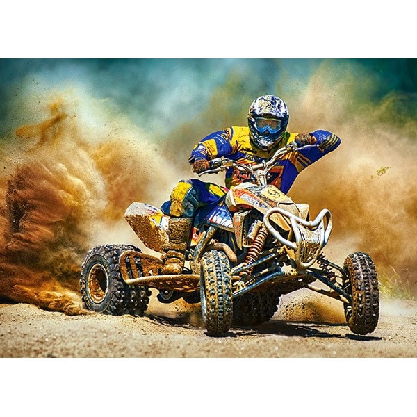 Puzzle Castorland - Quad in action 180 piese (018420)