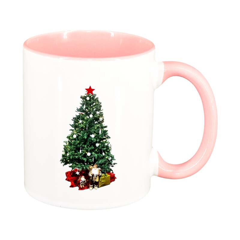 Cana Craciun, interior roz, 330ml, D164