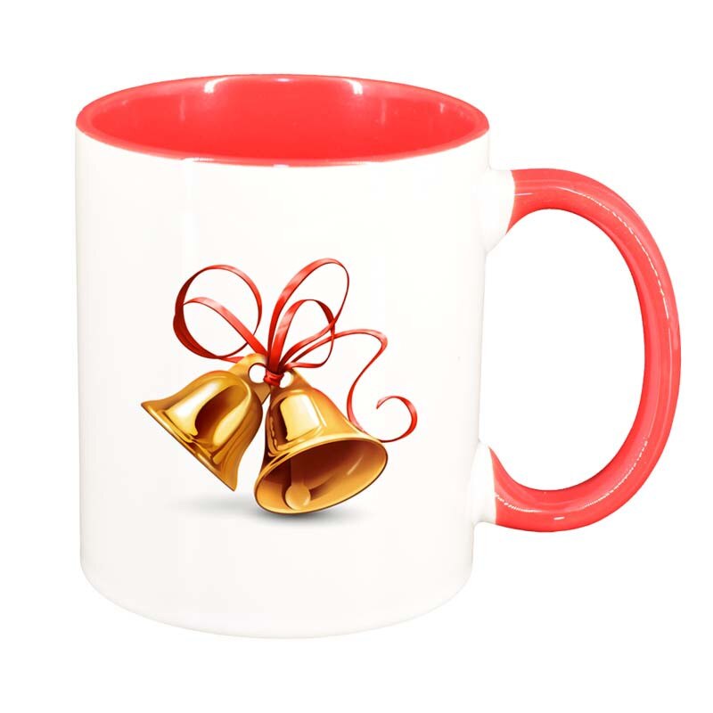 Cana Craciun, interior rosu, 330ml, D170