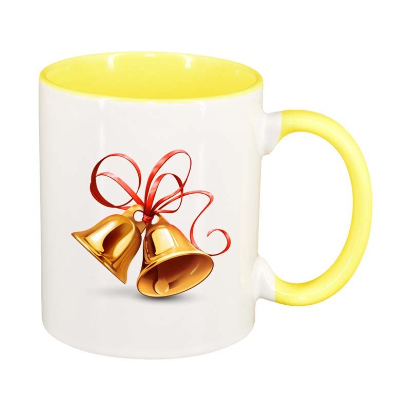 Cana Craciun, interior galben, 330ml, D170