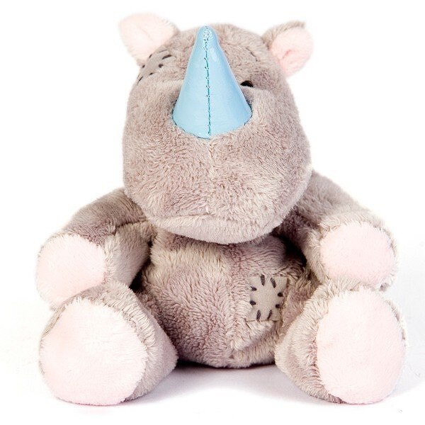 Jucarie de plus Carte Blanche, Rinocer, 10 luni +, Multicolor