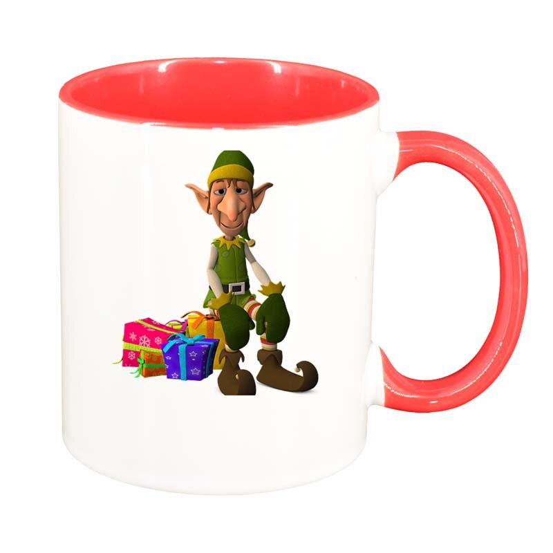 Cana Craciun, interior rosu, 330ml, D175