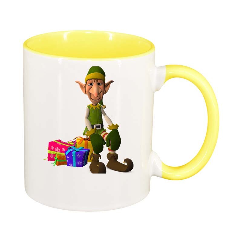 Cana Craciun, interior galben, 330ml, D175