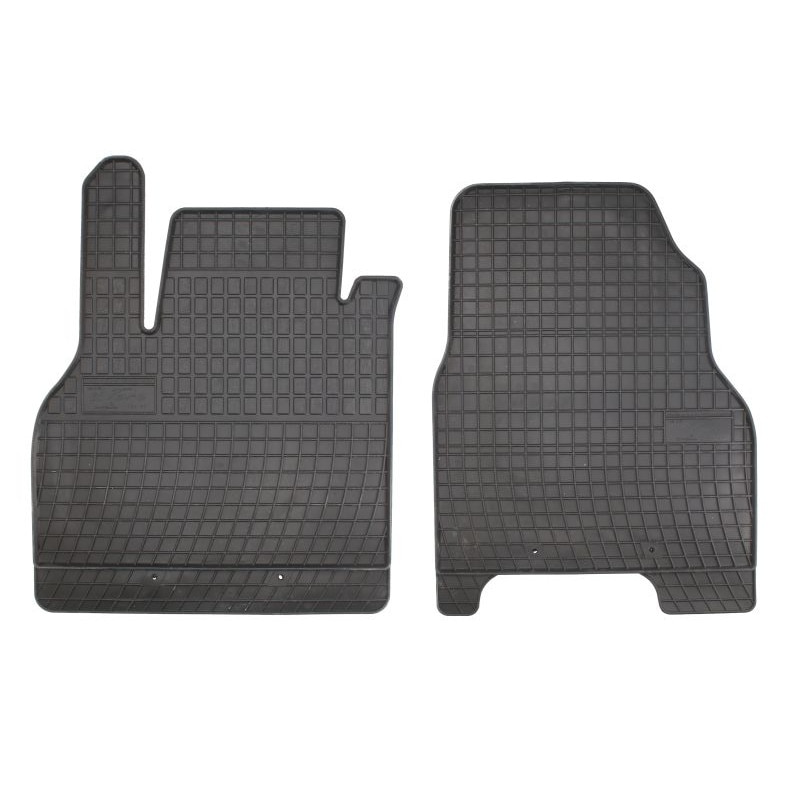 Set 2 Covorase Auto MAMMOOTH, Cauciuc, pentru MERCEDES CITAN (415), CITAN MIXTO (415) 2012+, Negru