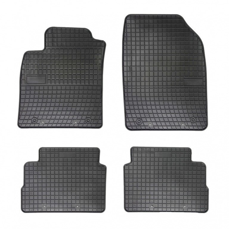 Set 4 covorase/presuri din cauciuc negru antiaderent dedicate OPEL VECTRA C 2002-2008