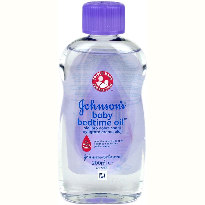 Олио за бебета Johnsons с успокояващ ефект 200мл