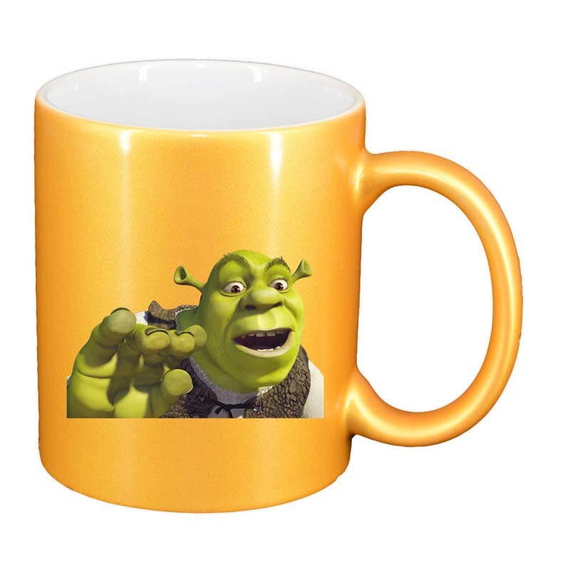 Cana Shrek, auriu sidefata, 330ml, D190