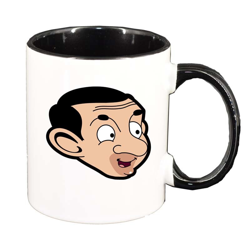Cana MrBean, interior negru, 330ml, D187