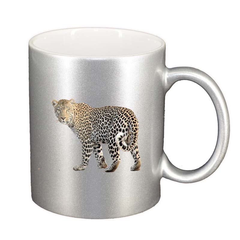 Cana Tigru, argintiu sidefata, 330ml, D193