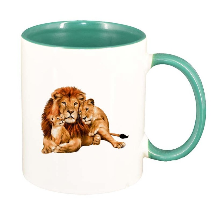 Cana Leu, interior verde, 330ml, D196