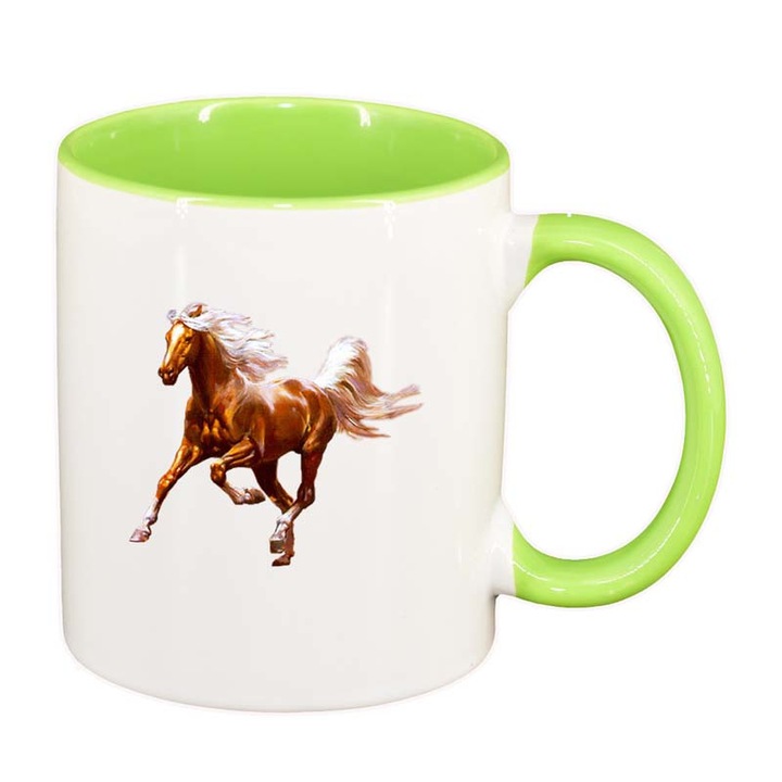 Cana Cal, interior verde deschis, 330ml, D198